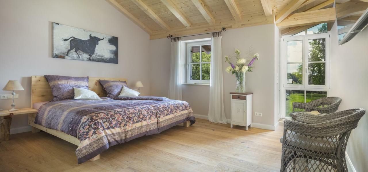 Ferienwohnung Chiemsee Breitbrunn am Chiemsee Exterior photo